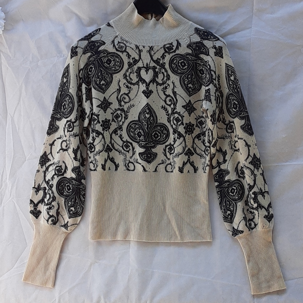CL344 LAMB sweatshirt turtle neck blouse cashmere